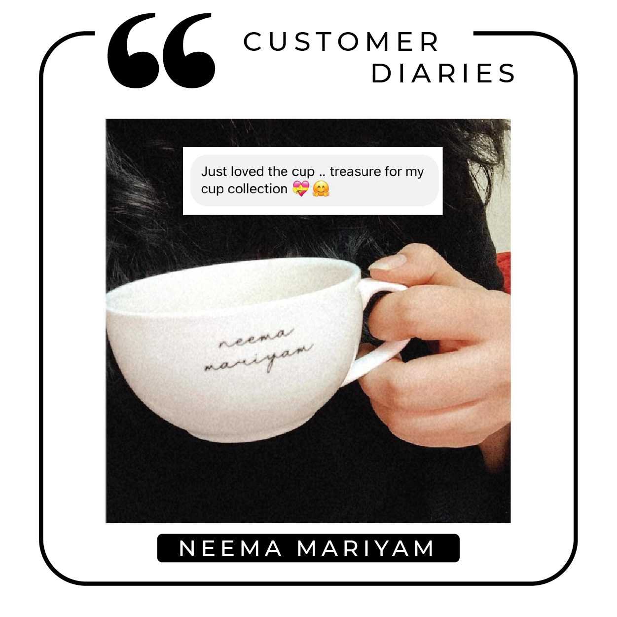 Personalized - Classic White Cappuccino Cup | Cappuccino Mug | Artisan Collection