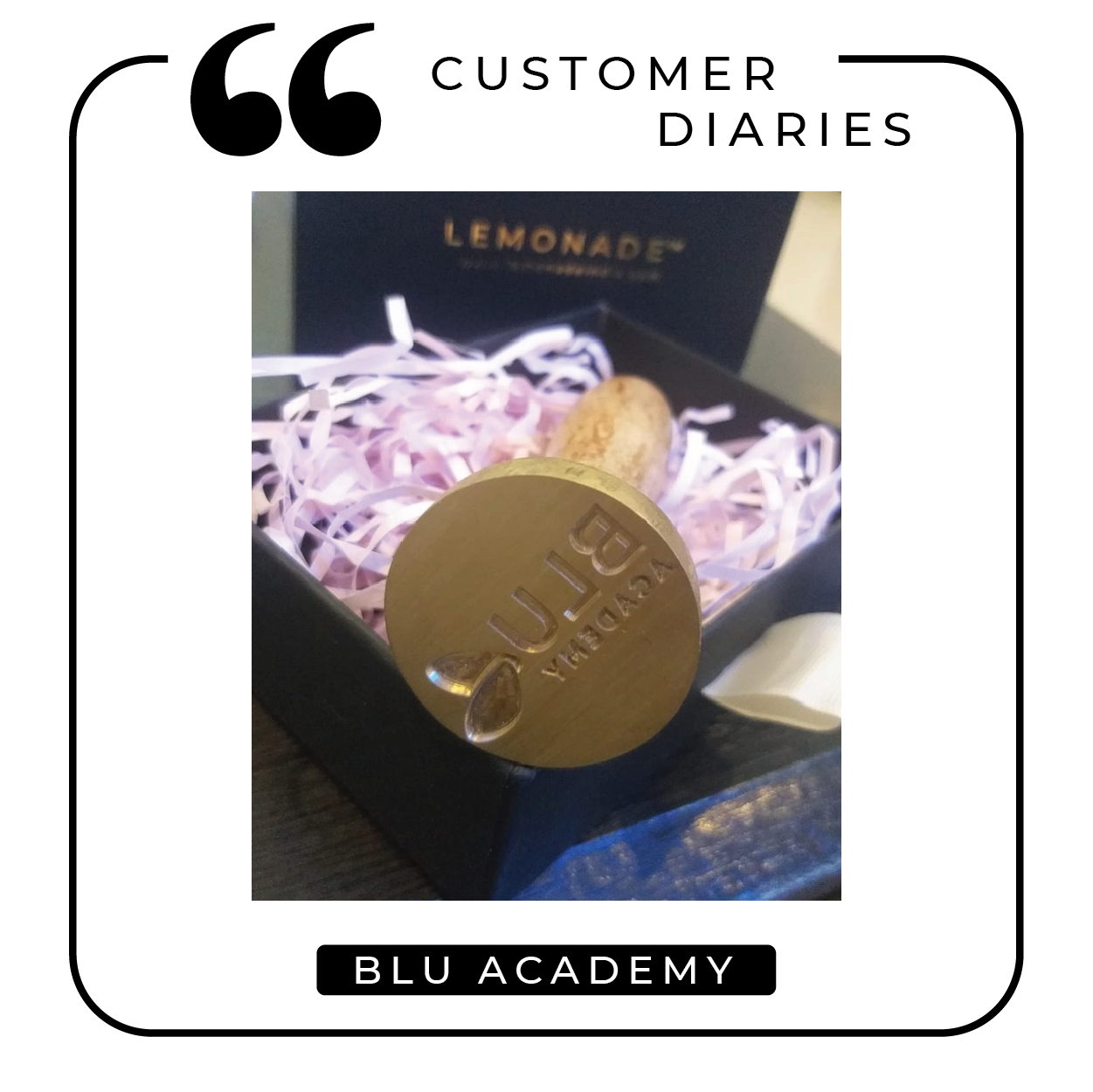 Personalized - Wax Seal Stamp - 1.4 inch | Custom Logo Stamp, Food Stamp, Chocolate Stamp