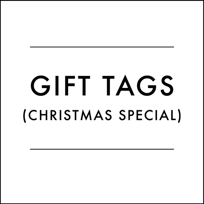 Digital Downloads - Gift Tags - Christmas Special