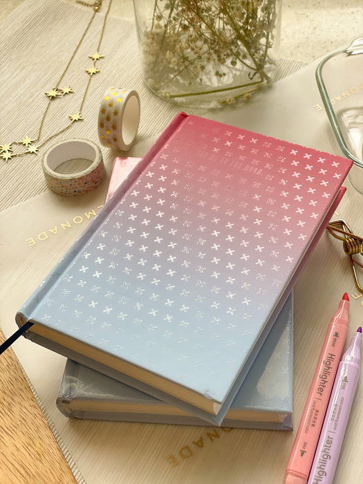 Gradient Hardbound Mini Notebook