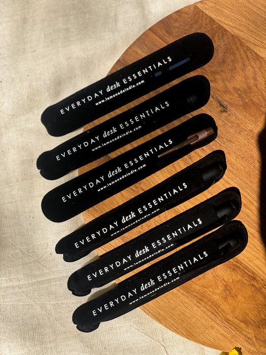 Personalized - Matte Black Roller Ball Pen