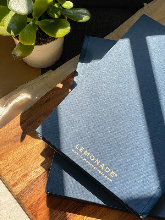 Custom-Made - Hardbound Notebook - Blue - Little Book of Big Ideas