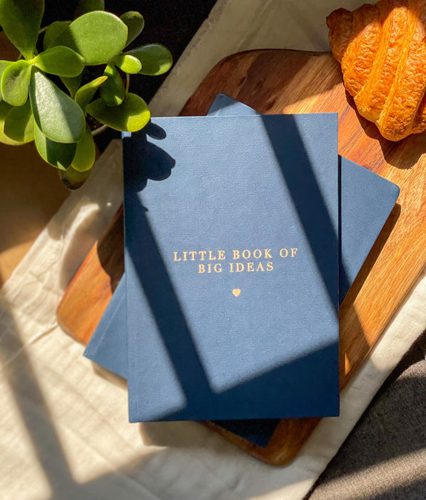 Custom-Made - Hardbound Notebook - Blue - Little Book of Big Ideas