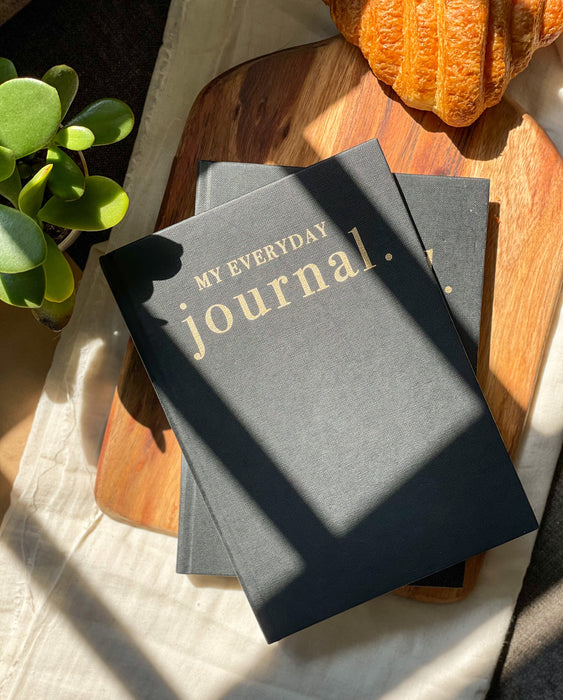 Custom-Made - Hardbound Notebook - Black - Everyday Journal
