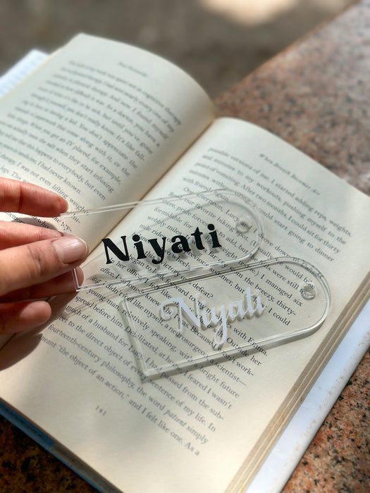 Personalized Acrylic Bookmark