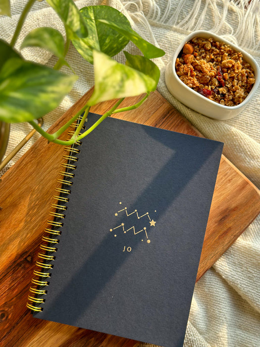 Personalized - Spiral Notebook - Zodiac Signs