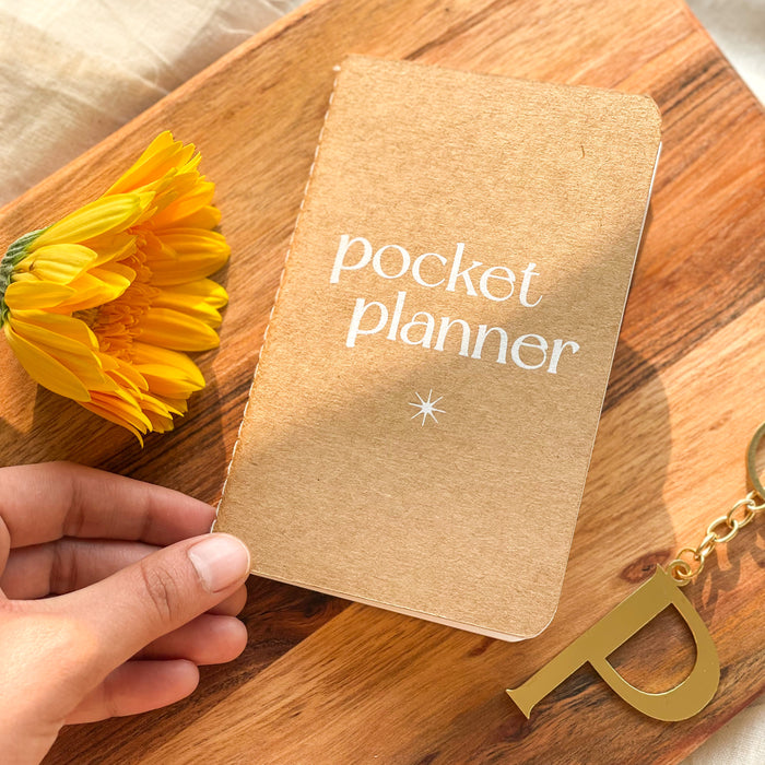Mini Kraft Book - Pocket Planner - Set of 2