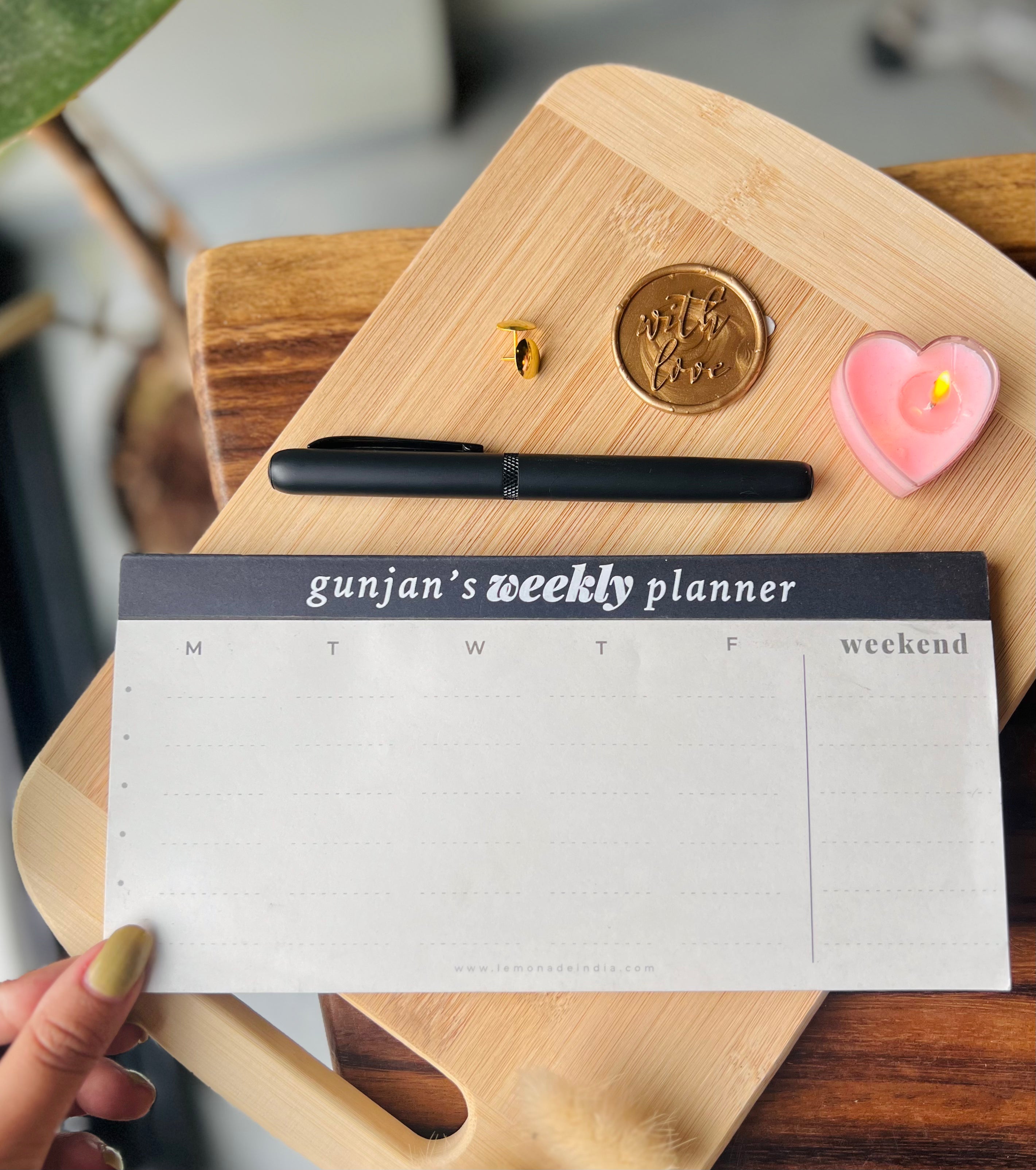 Personalized - Weekly Memo Pad - Planner