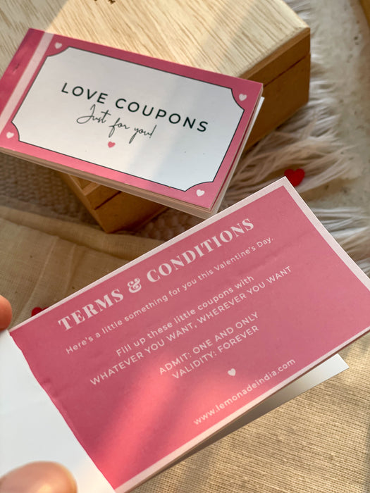 Love Coupons - Set of 2