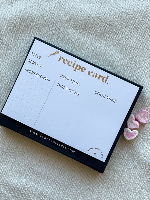Personalized Recipe Cards - Set of 30 - Made With Love