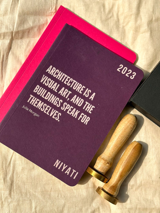 Personalized - Softbound Book - Royal Purple - Motif