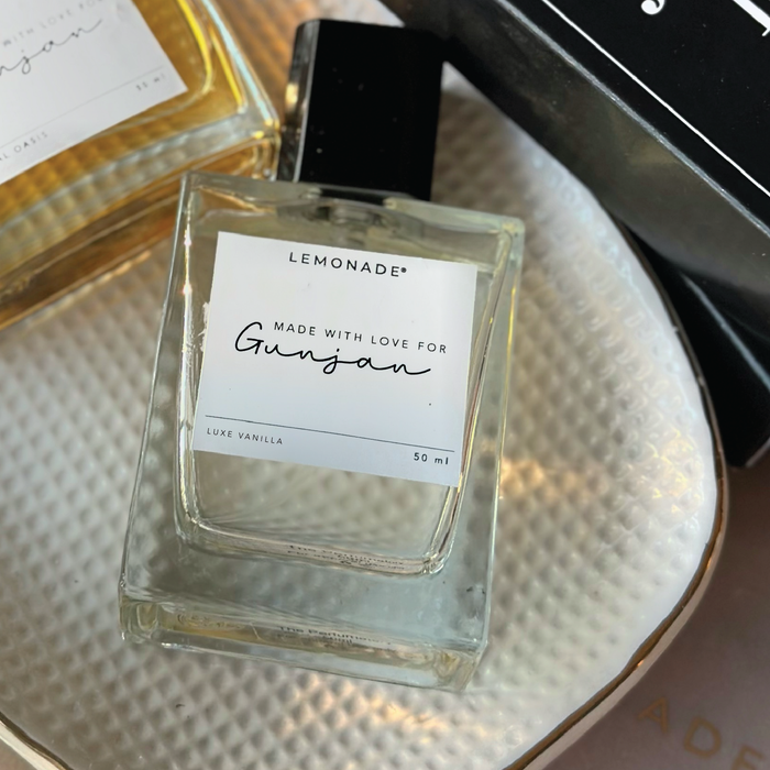 Personalized - Handcrafted Perfume for Women - Luxe Vanilla