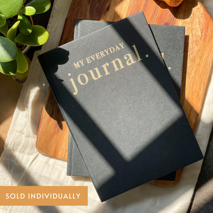 Custom-Made - Hardbound Notebook - Black - Everyday Journal