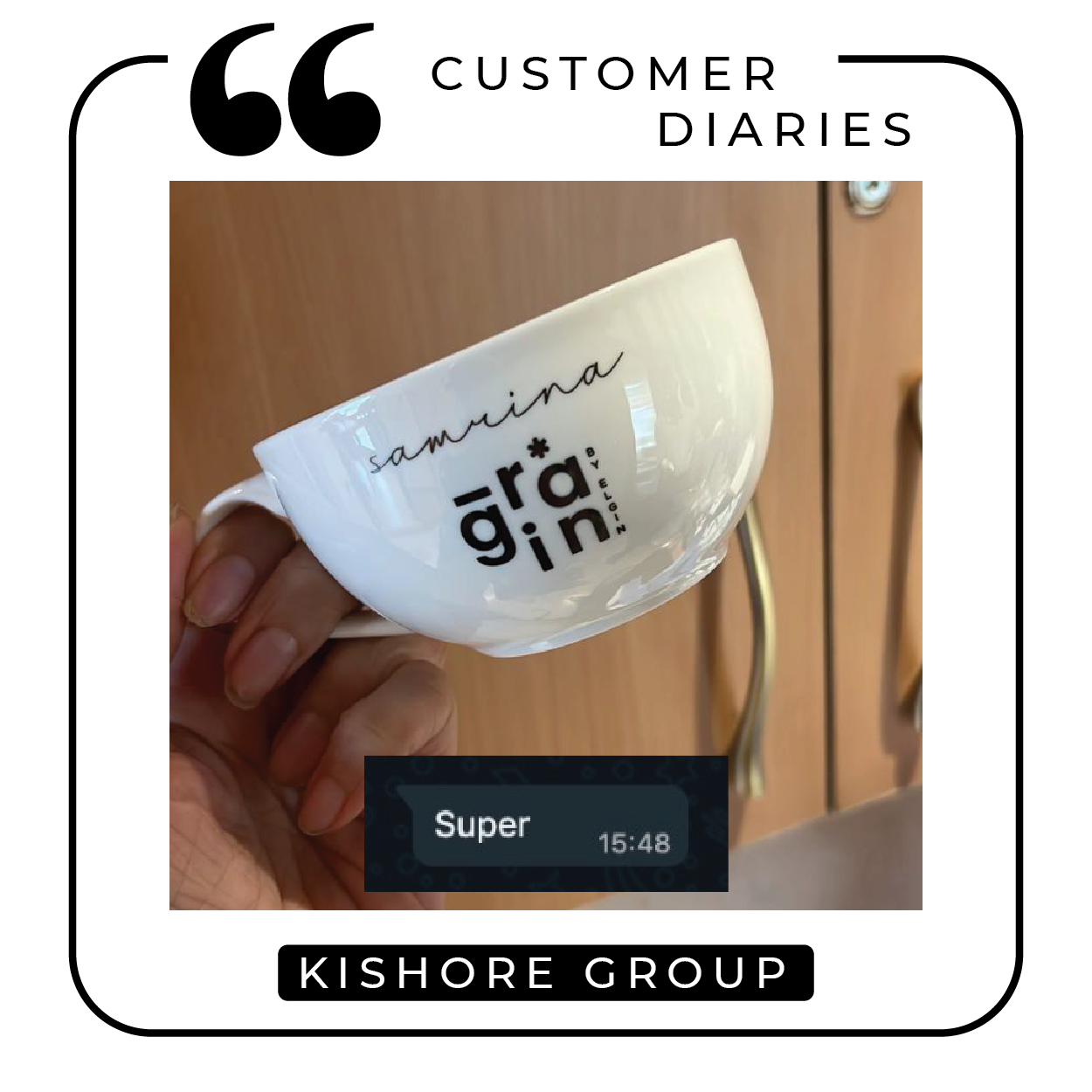 Personalized - Classic White Cappuccino Cup | Cappuccino Mug | Artisan Collection